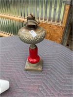 Wooden Handle Kerosene Lamp