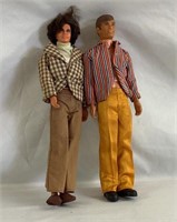 Vintage 12 inch Ken and Alan dolls