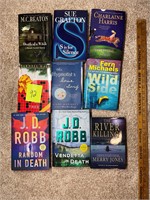 Various hardback books