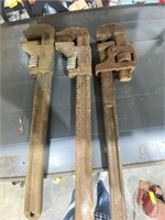 3 Crescent Wrenches