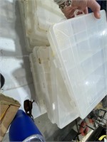 6 Plastic Trays For Screws