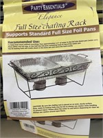 Full size chafing rack