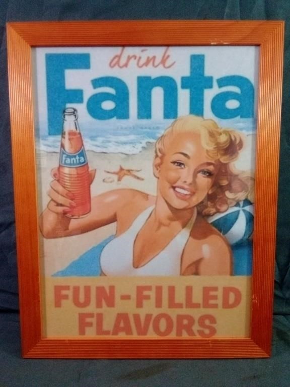 Vintage Style "Drink Fanta" Fun- Filled Flavors