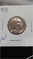 1919 Buffalo Nickel Cleaned