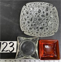 Glass Ash Trays