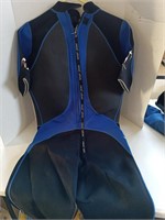 Blue Wet Suit Size L