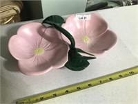 Holland Mold Double Flower Serving Tray