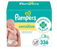 Pampers Sensitive Baby Wipes, Water Based,