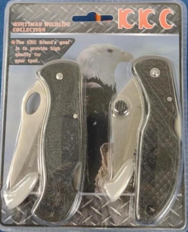 KKC 3 PC HUNTSMAN WILDLIFE  KNIFE SET