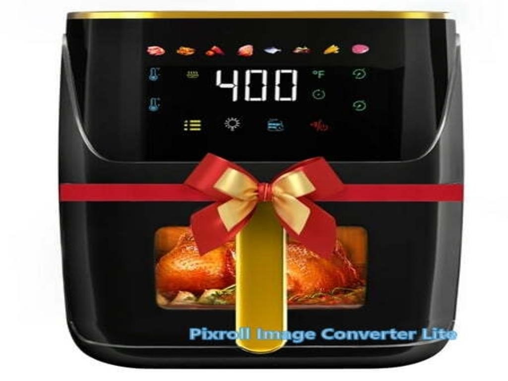 11.42 x 11.42 x 13  Large 8.5 1750W  Air Fryer  QT