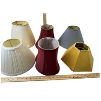 Assorted Colorful Lampshades
