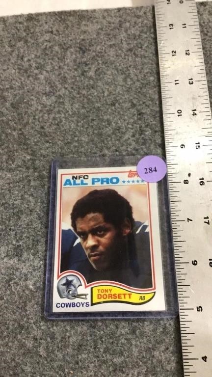 Tony Dorsett card