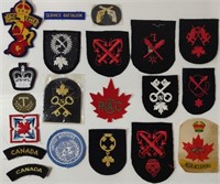 20 Canadian Military Patches