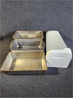 Baking Loaf Pans, Bread Loaf Plastic Container