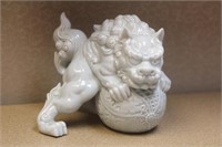 Japanese ceramic lion