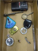 Boatswain's Whistle, Compass, Wings, Magnifier