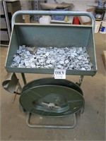Banding cart with clips