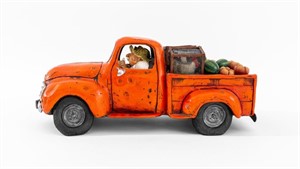 Guillermo Forchino Farm Pick Up Truck, Resin