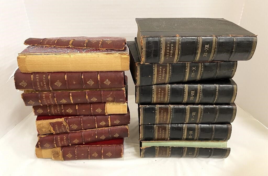 Lot of Antique Books