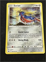 Zacian Hologram Pokémon Card