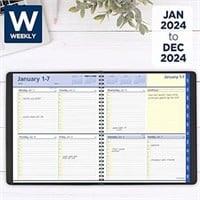 AT-A-GLANCE 2024 Weekly & Monthly Appointment Book