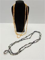 J.King Vintage 2ea 2 Strain Necklace