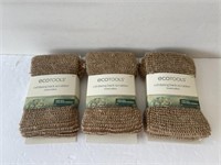 3 ecotools back scrubbers