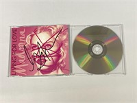 Autograph COA Madonna CD