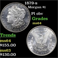 1879-s Morgan $1 Grades Choice Unc