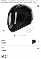 Motorcycle Helmet (Open Box)