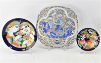 3 Rosenthal Germany Bjorn Wiinblad Dishes