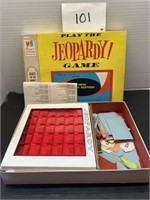 1964; Milton Bradley Jeopardy Board Game