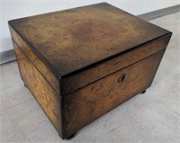 Accents Beyond wooden box with key