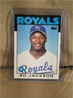 Mint 1986 Topps Bo Jackson Baseball Rookie Card