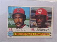 1979 TOPPS 1978 HOME RUN LEADERS RICE,GEORGE