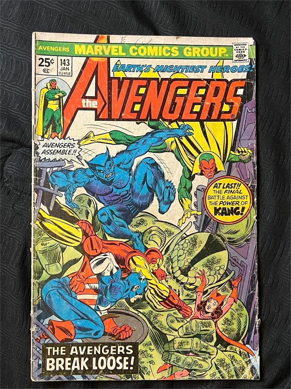 Marvel Comics Avengers #143  Jan. 1976