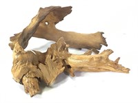 2 Decorative Driftwood Pieces