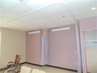 Hospital Privacy Curtains w/ Tracks &