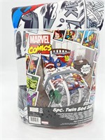 Avengers Marvel Comics Twin Comforter & Sheet Set