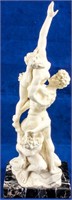 Italian Art Deco Statue Rape of the Sabine Woman