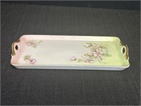 Nippon hand painted dresser tray