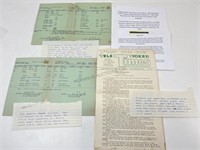 3 Original Nasa Historical Documents. November