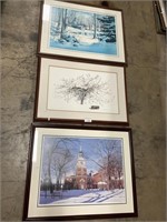 Philadelphia’s Independence Hall Signed Print,