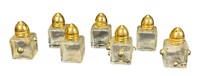 Lot of 7 Mini Salt & Pepper Shakers