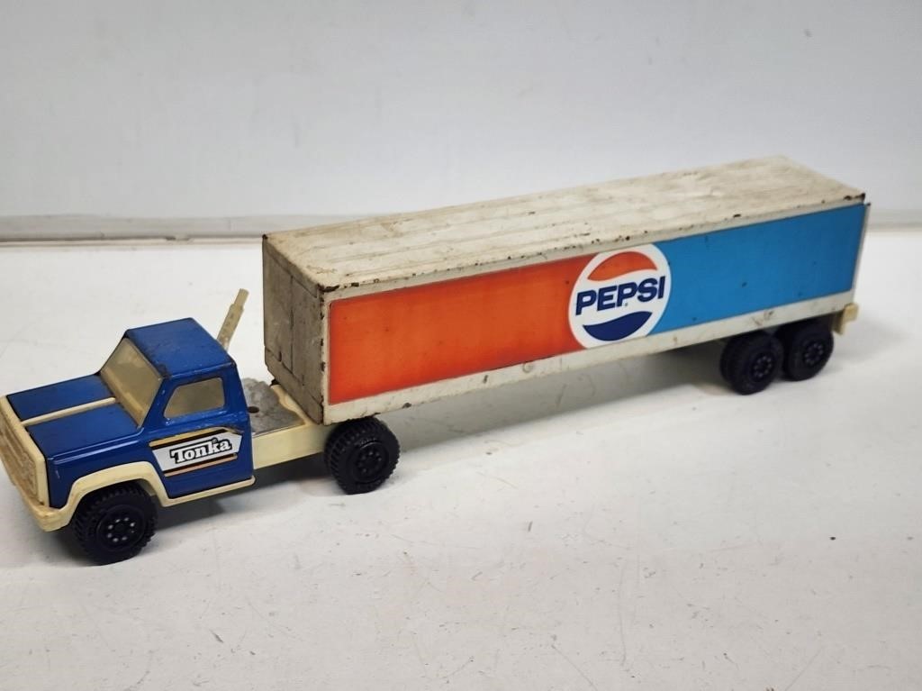 Pepsi Tonka Semi Truck Toy