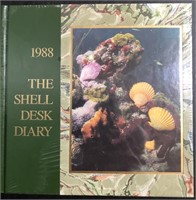 1988 SHELL OIL CO DESK DIARY (SEALED - NEW IN BOX)