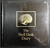 1986 SHELL OIL CO DESK DIARY (SEALED - NEW IN BOX)
