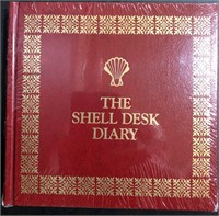 1987 SHELL OIL CO DESK DIARY (SEALED - NEW IN BOX)