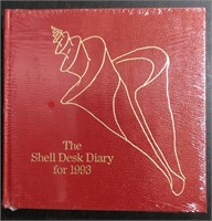 1993 SHELL OIL CO DESK DIARY (SEALED - NEW IN BOX)