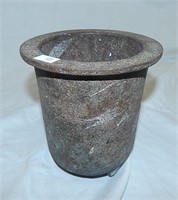 Antique Cast Iron Melting Pot Smelting